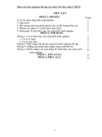 SKKN  một vài kinh nghiệm để dạy tốt môn tin học 6