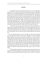 TIỂU LUẬN nghiên cứu tái sinh tự nhiên của hệ thực vật bậc cao có mạch ở vùng đệm vườn quốc gia bến en   tỉnh thanh hoá