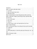 BÁO cáo KIẾN tập tại học viện thanh thiếu niên việt nam