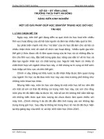 GIẢI PHÁP GIÚP học SINHTẬP TRUNG học GIỜ học TIN học