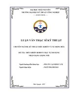 Điều khiển robot 5 bậc tự do bằng nhận dạng giọng nói 