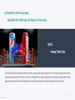 lý thuyết trò chơi và ứng dụng