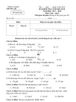 Bộ đề thi học kì 2 môn toán lớp 5 năm 2017   2018 theo thông tư 22 đề  (1) 