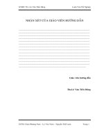 Luận văn kỹ thuật điện, điện tử xây dựng và thi công hệ thống quản lý sử dụng nước tại các căn hộ chung cư bằng máy tính 