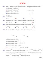 Đề thi thử THPTQG năm 2018  file word có lời giải chi tiết – đề số  (5) 