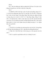 Câu 1: Hãy nêu những quy định của pháp luật Việt Nam về việc bảo vệ lao động nữ trong lĩnh vực việc làm và liên hệ với thực tiễn.
