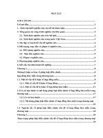 Khóa luận:Pháp luật về hợp đồng theo mẫu trong thương mại