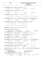  tổng hợp 15 đề kiểm tra toán về số phức   có hướng dẫn giải 