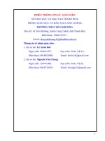 Tích hợp liên môn vào day bài biểu đồ  Toán 7