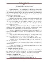 Mô đun nguội cơ bản