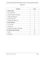 tổ chức hoạt động âm nhạc cho trẻ 4  5 tuổi ở trường mầm non