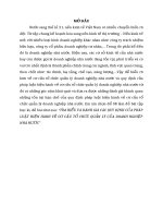 TÌM HIỂU VÀ ĐÁNH GIÁ CÁC QUY ĐỊNH CỦA PHÁP LUẬT HIỆN HÀNH VỀ CƠ CẤU TỔ CHỨC QUẢN LÝ CỦA DOANH NGHIỆP NHÀ NƯỚC