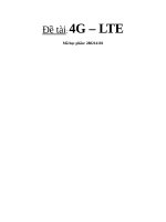hệ thống thông tin di động 4g lte 