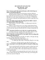 đề cương khoa học lớp 4 học kỳ 2 2017 2018