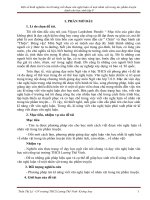 Một số kinh nghiệm rèn kĩ năng viết đoạn văn nghị luận về một nhân vật trong tác phẩm truyện