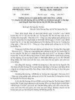 Thông báo bàn giao mặt bằng nam+hải 