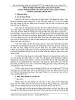 Một số biện pháp ứng dụng công nghệ thông tin vào công tác dạy và học trong trường mầm non