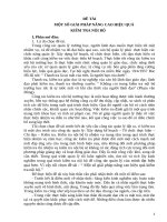 Một số giải pháp nâng cao hiệu quả kiểm tra nội bộ