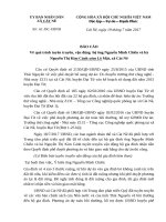 Báo cáo hộ ông nguyễn minh CHiến 