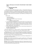 CÁC CHÍNH SÁCH và GIẢI PHÁP THU hút vốn ODA của VIỆT NAM 