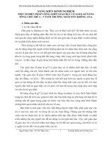 MỘT số BIỆN PHÁP LỒNG GHÉP GIÁO dục lễ GIÁO, kĩ NĂNG SỐNG CHO TRẺ 4 – 5 TUỔI TRƯỜNG mầm NON