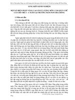 MỘT số BIỆN PHÁP NÂNG CAO CHẤT LƯỢNG môn làm QUEN CHỮ cái CHO TRẺ 5 – 6 TUỔI tại TRƯỜNG mầm NON