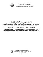 KẾT QUẢ KHẢO SÁT MỨC SỐNG DÂN CƯ VIỆT NAM NĂM 2014