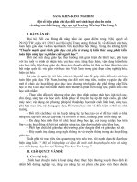 SKKN Một số biện pháp chỉ đạo đổi mới sinh hoạt chuyên môn  và nâng cao chất lượng  dạy học tại Trường Tiểu học Tân Long 3