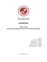 Group 1 final group paper of leadership (final version) 