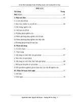 Một số giải pháp chỉ đạo, bồi dưỡng chuyên môn ở trường mầm non