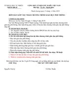 Góp ý dự tảo chương trình giáo dục phổ thông nhóm HĐGD (2)