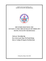 Một số biện pháp trong việc xây dựng và thực hiện kế hoạch chủ nhiệm lớp 2 trường tiểu học