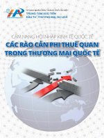 Các Rào Cản Phi Thuế Quan Trong Thương Mại Quốc Tế
