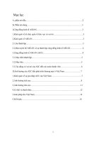 Cộng đồng kinh tế ASEAN ( AEC ) và những ảnh hưởng đến phát triển thương mại ở việt nam 