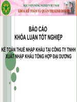 kế toán thuế nhập khẩu tại công ty tnhh xuất nhập khẩu tổng hợp đại dương 