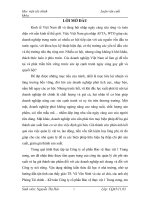 Các giải pháp chủ yếu quản lý chi phí sản xuất kinh doanh và hạ giá thành sản phẩm tại Công ty Cổ phần Bảo vệ thực vật 1 Trung ương