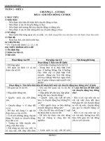 GIÁO án VL 8 HKI NAM HOC 20172018