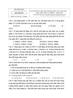  đề thi thử  PTTH quốc gia năm 2018 môn sinh học   có đáp án   đề số 5  