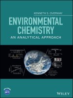 Tài liệu Environmental chemistry an analitical approach by overway