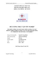 Báo cáo thực tập tốt nghiệp đề tài “ Tổ chức kế toán tiền lương và các khoản trích theo lương tại Chi nhánh Công ty TNHH MTV Duyên Hải – Xínghiệp 7’’