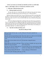 NÂNG CAO NĂNG LỰC ĐÁNH GIÁ THƯỜNG XUYÊN CÁC MÔN HỌC