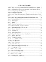 Báo cáo thực tập tốt nghiệp đề tài: Hoàn thiện kế toán tiêu thụ và xác định kết quả kinh doanh tại Công ty cổ phần thương mại vàdịch vụ Minh Phát