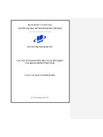 các yếu tô ảnh hương đến tỷ lệ tiết kiệm của hô gia đình ơ việt nam 