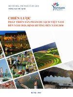 Chiến Lược Phát Triển Sản Phẩm Du Lịch Việt Nam Đến Năm 2025, Định Hướng Đến Năm 2030