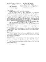 Đề thi học kì 2 môn ngữ văn 6 quận 9 thành phố hồ chí minh năm học 2017   2018 có đáp án