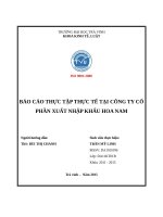 Báo cáo thực tập tốt nghiệp chuyên ngành kinh tế kế toán quản trị (594) 