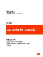 Chiến lược hình ảnh thương hiệu - B4S