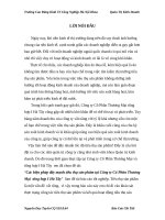 Các biện pháp đẩy mạnh tiêu thụ sản phẩm tại Công ty Cổ Phần Thương Mại  tổng hợp I Hà Tây