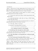 ĐÁNH GIÁ THỰC TRẠNG VỀ TỔ CHỨC HẠCH TOÁN KẾTOÁN TẠI CÔNG TY TNHH THƯƠNG MẠI SẢN XUẤT NHỰA TÂN ĐẠT