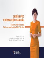 Chiến lược thương hiệu dẫn đầu